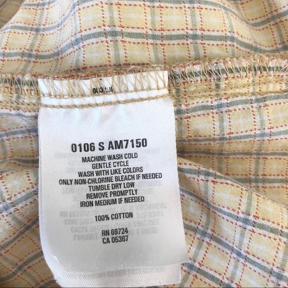 Columbia Short Sleeve Cotton Button Down Shirt - Picture 5 of 5